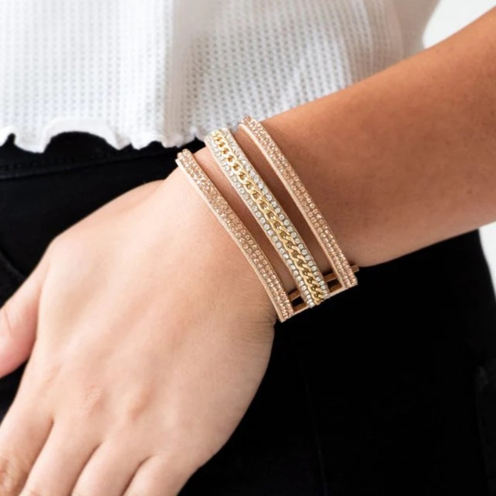 ❤️ Rolling in Rhinestones Bracelet